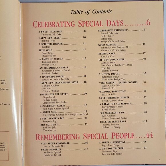 Leisure Arts Christmas Gifts of Good Taste Cookbooks Lot of 2 Savory Dessert VTG - Picture 4 of 13